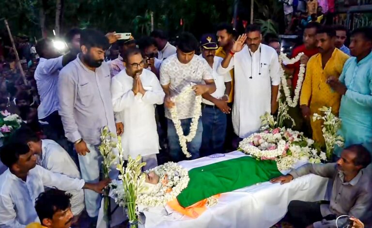 शुभेंदु अधिकारी के सहायक चंद्रनाथ रथ को दी गई अंतिम विदाई, पैतृक गांव में हुई अंत्येष्टि