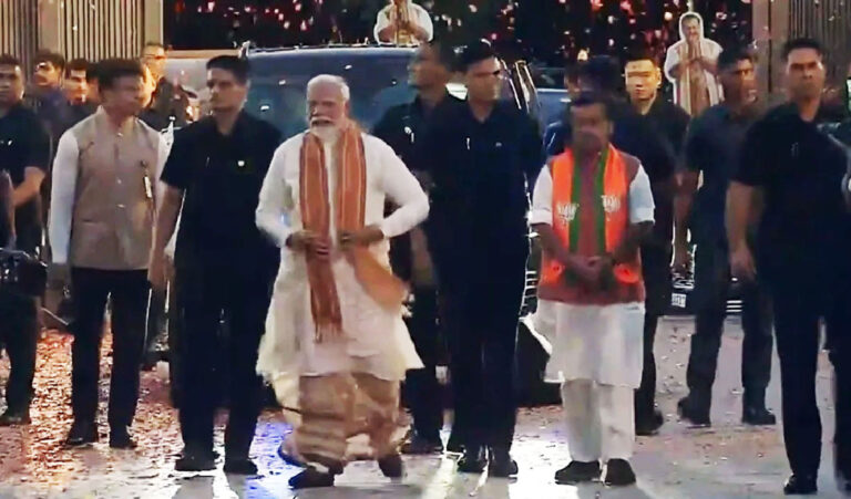 मोदी ने चुनाव आयोग, चुनाव ड्यूटी पर लगे कर्मियों, सुरक्षा बलों के योगदान को सराहा