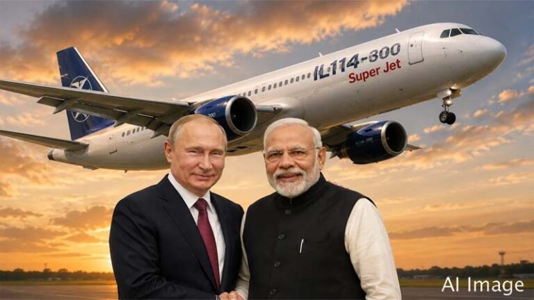 भारत की नजर रूस के स्वदेशी विमानों पर, SJ-100 और IL-114-300 का निरीक्षण करने खुद पहुंचे पुतिन