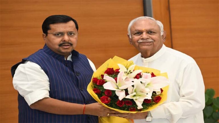 भाजपा के राष्ट्रीय अध्यक्ष नितिन नवीन से मिले सुरेश पचौरी, संगठनात्मक विषयों पर हुई चर्चा