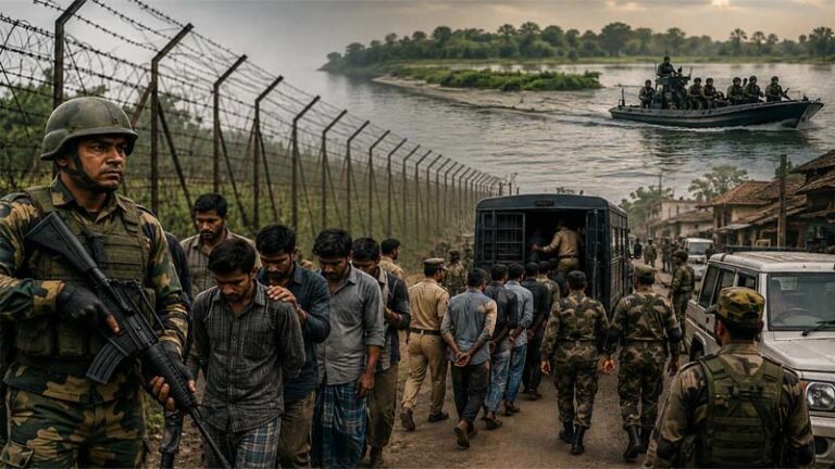 देशभर में बांग्लादेशी घुसपैठियों पर शिकंजा: तमिलनाडु में 50 गिरफ्तार, पश्चिम बंगाल में भी बड़ी कार्रवाई
