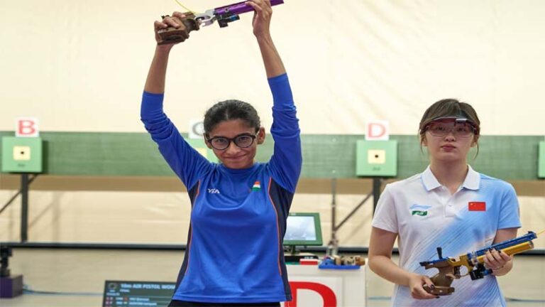 ISSF विश्व कप में भारत को पहली सफलता, सैयम ने 10 मीटर एयर पिस्टल में जीता रजत पदक