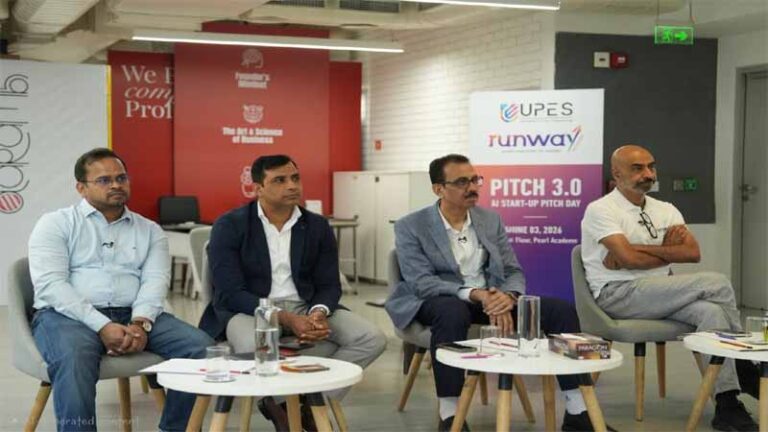 AI स्टार्टअप्स को मिलेगा नई उड़ान, यूपीईएस रनवे के ‘द पिच 3.0’ में तीन नवाचारों का चयन
