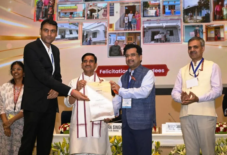 छत्तीसगढ़ की ईडब्ल्यूएस-एलआईजी आवास माॅडल काे मिला राष्ट्रीय सम्मान