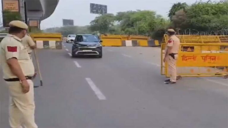 CEC ज्ञानेश कुमार के खिलाफ प्रदर्शन से पहले दिल्ली में कड़ी सुरक्षा, कई मार्गों पर ट्रैफिक डायवर्जन